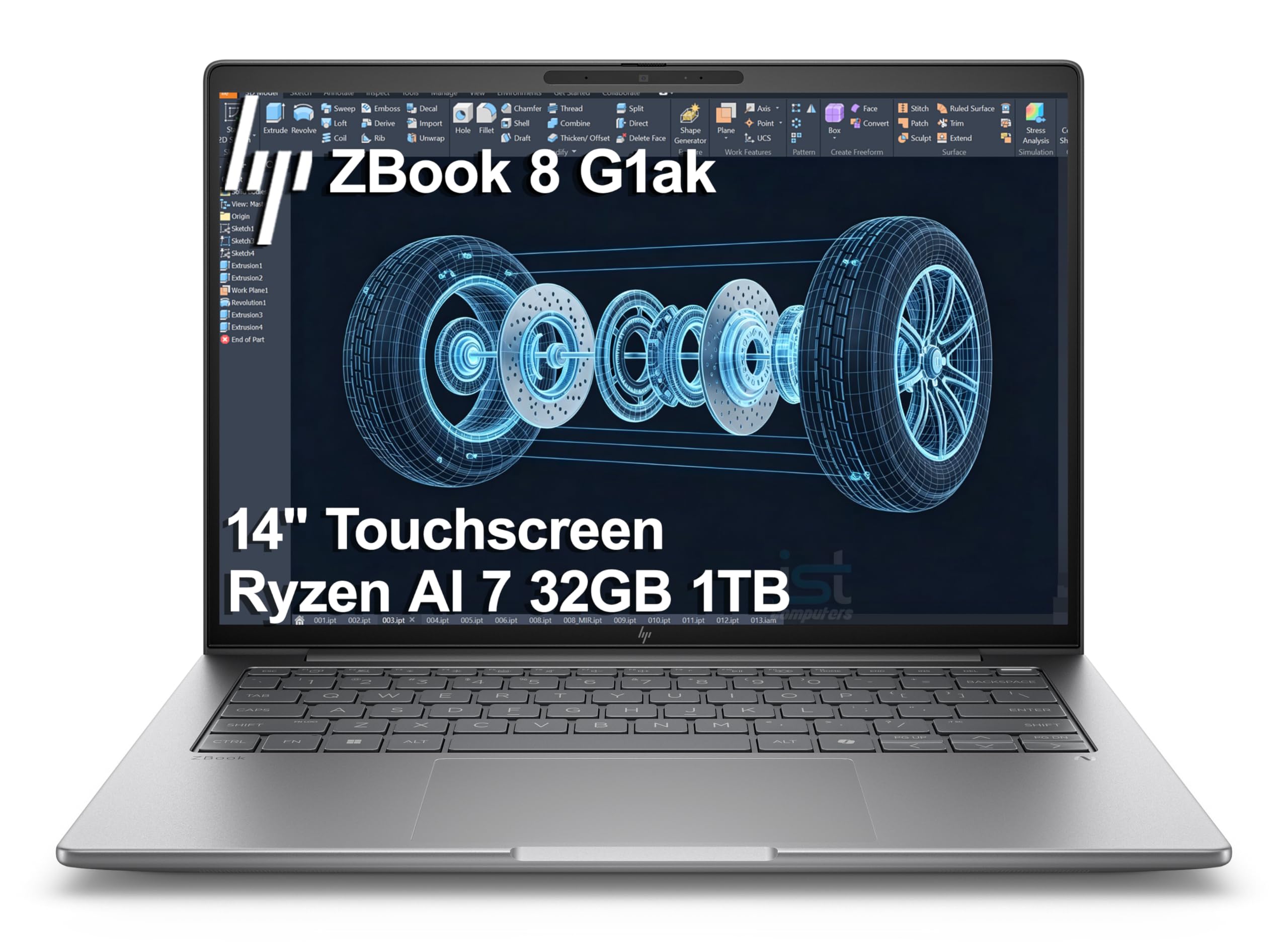 Amazon.com: HP ZBook 8 G1ak, 14